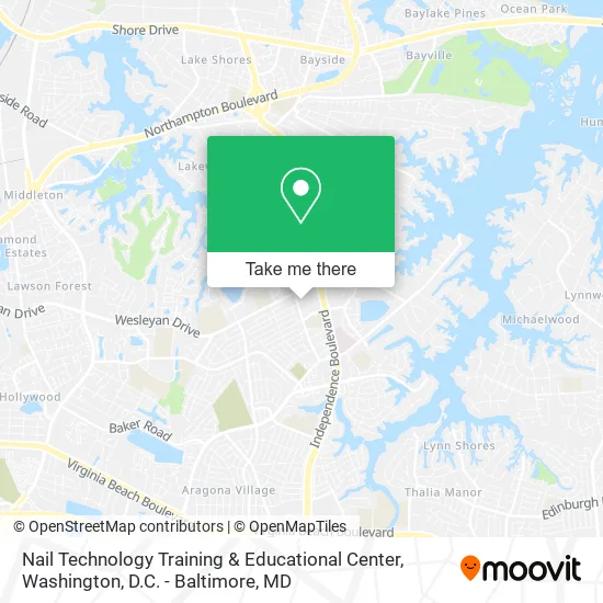 Nail Technology Training & Educational Center map