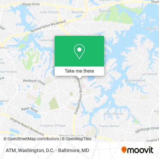 ATM map