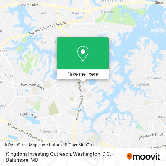 Kingdom Investing Outreach map