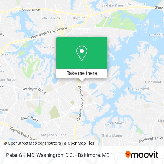 Palat GK MD map