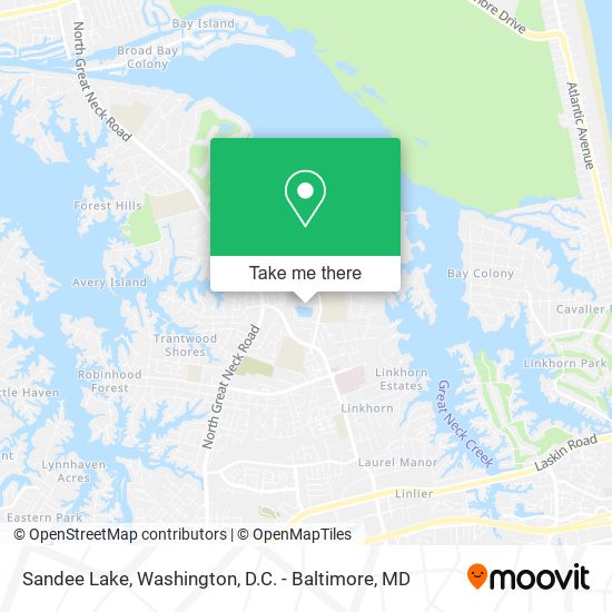 Sandee Lake map