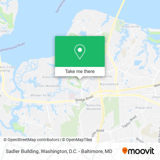 Sadler Building map