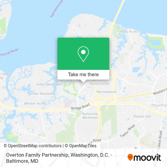 Overton Family Partnership map