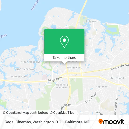 Regal Cinemas map