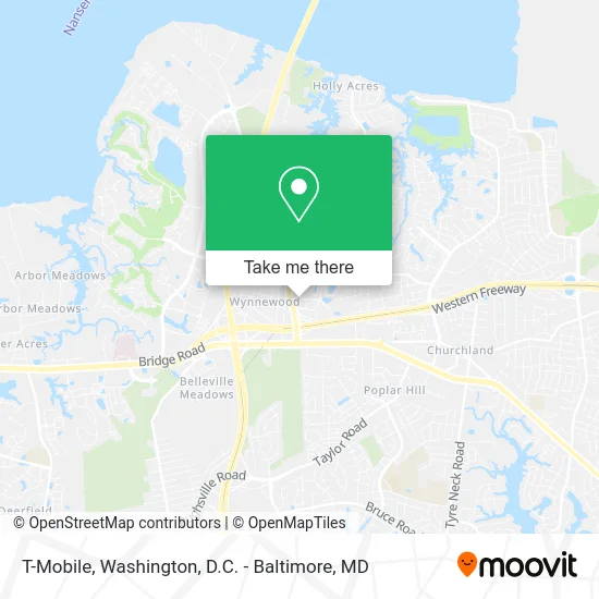 T-Mobile map