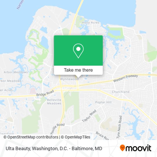 Ulta Beauty map