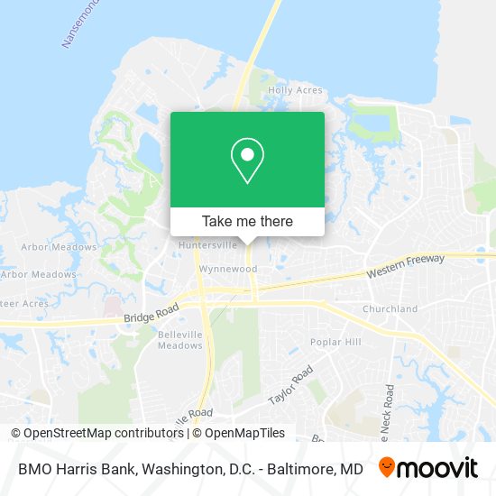 Mapa de BMO Harris Bank