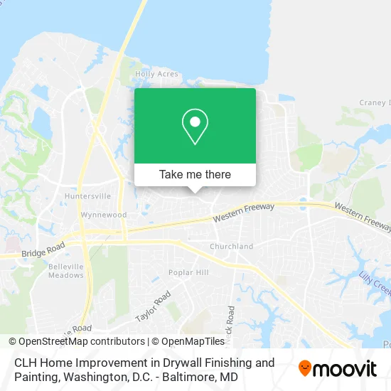 CLH Home Improvement in Drywall Finishing and Painting map