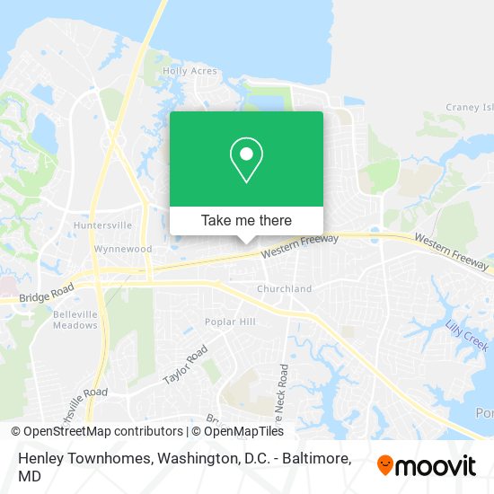 Henley Townhomes map
