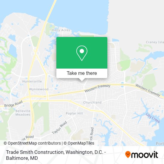Trade Smith Construction map