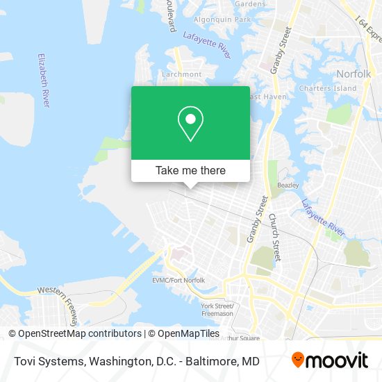 Tovi Systems map