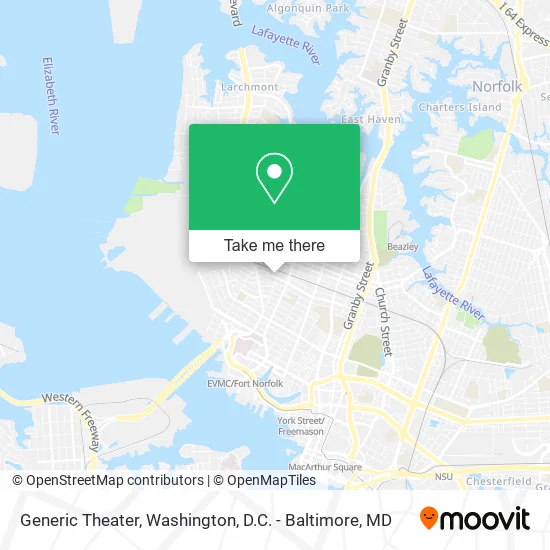 Generic Theater map