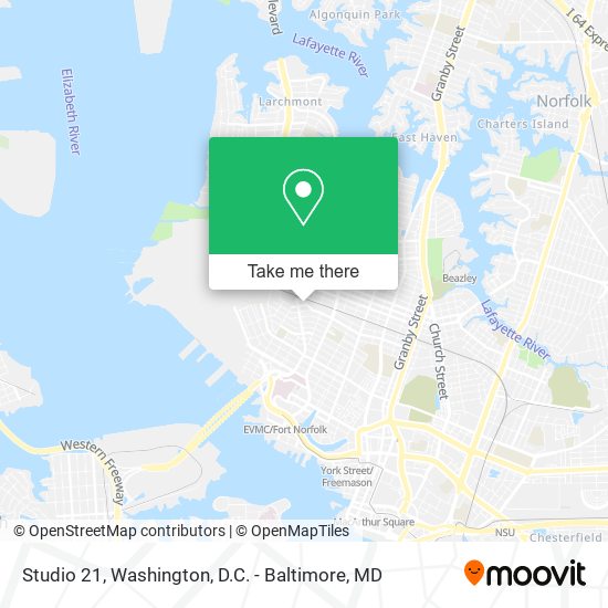 Studio 21 map