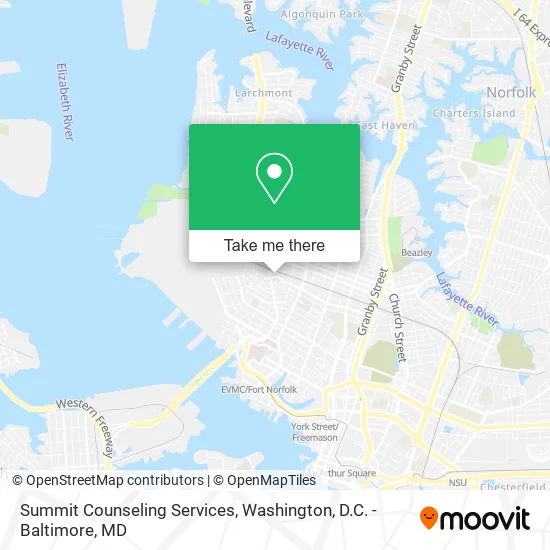 Summit Counseling Services map