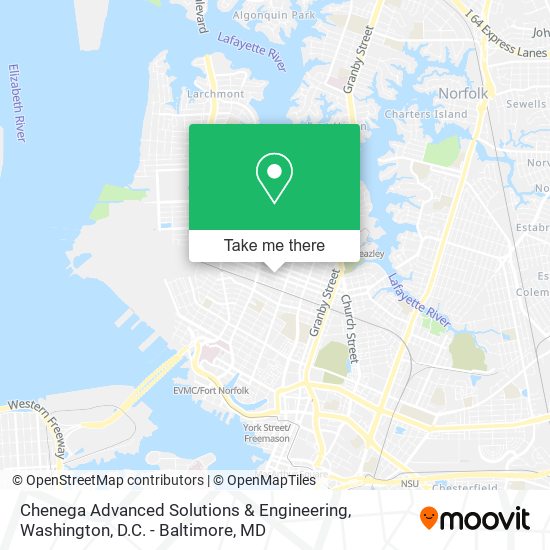 Chenega Advanced Solutions & Engineering map