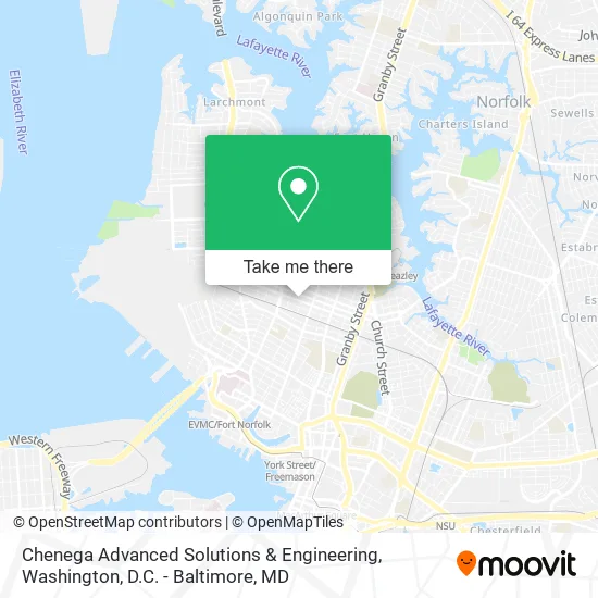 Chenega Advanced Solutions & Engineering map