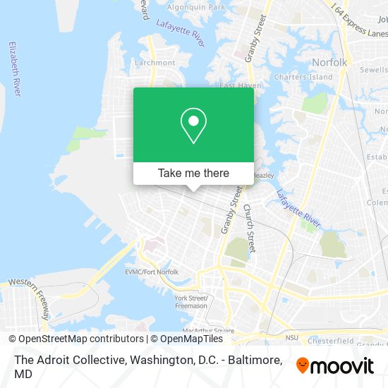 The Adroit Collective map