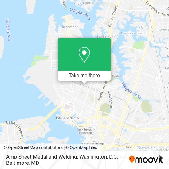 Amp Sheet Medal and Welding map