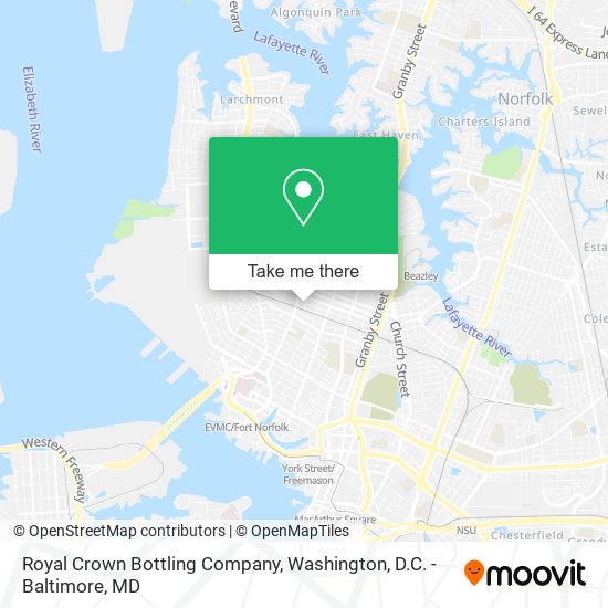Royal Crown Bottling Company map