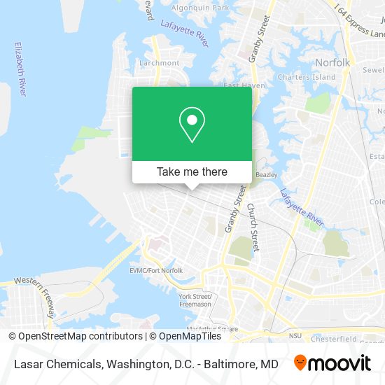 Lasar Chemicals map
