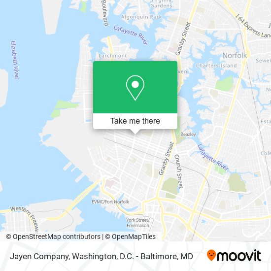 Mapa de Jayen Company