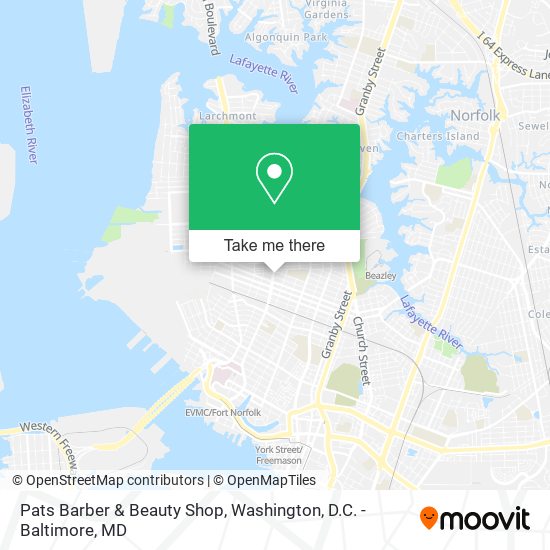 Pats Barber & Beauty Shop map