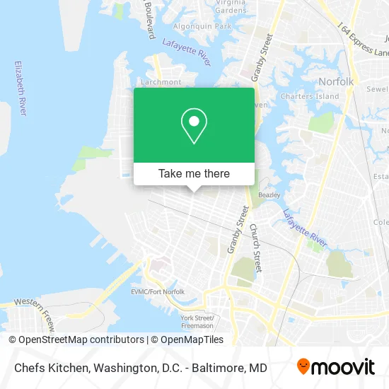 Chefs Kitchen map