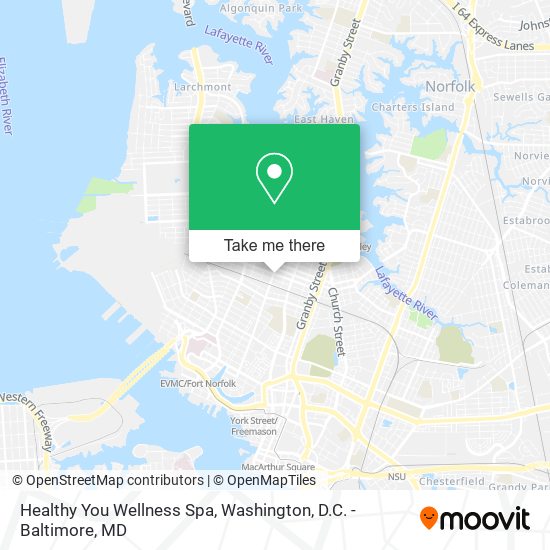 Healthy You Wellness Spa map