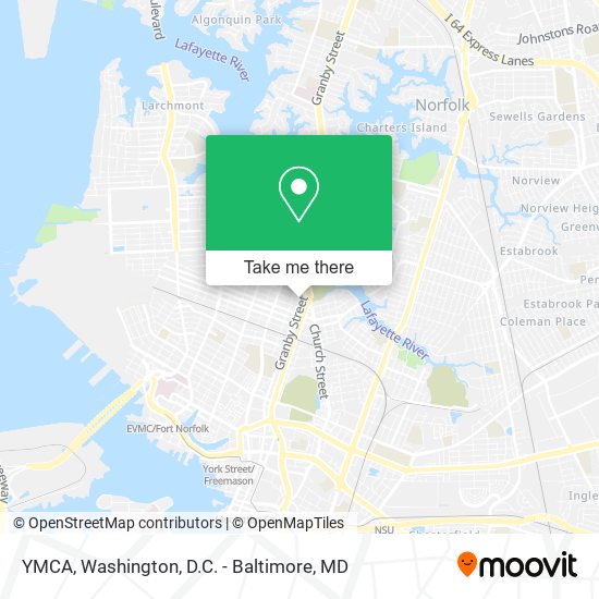 Mapa de YMCA