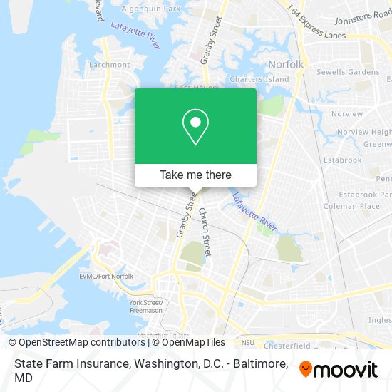 State Farm Insurance map