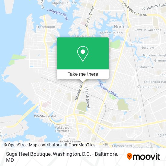 Suga Heel Boutique map
