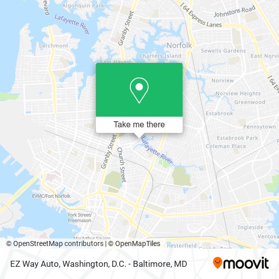 Mapa de EZ Way Auto