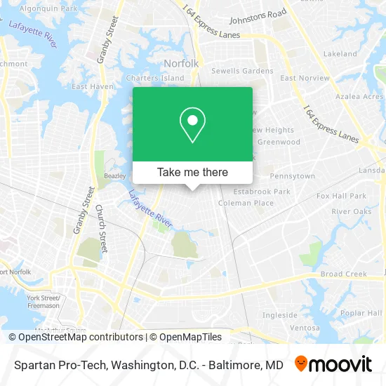 Spartan Pro-Tech map