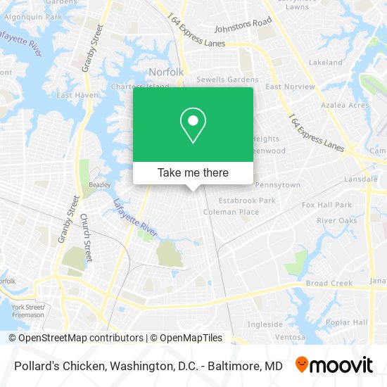 Mapa de Pollard's Chicken