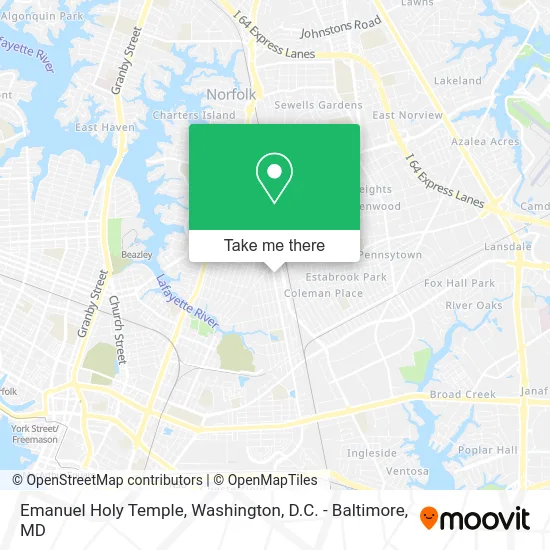 Emanuel Holy Temple map