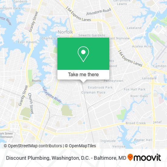 Discount Plumbing map