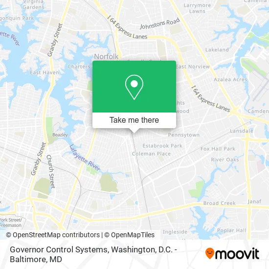 Mapa de Governor Control Systems