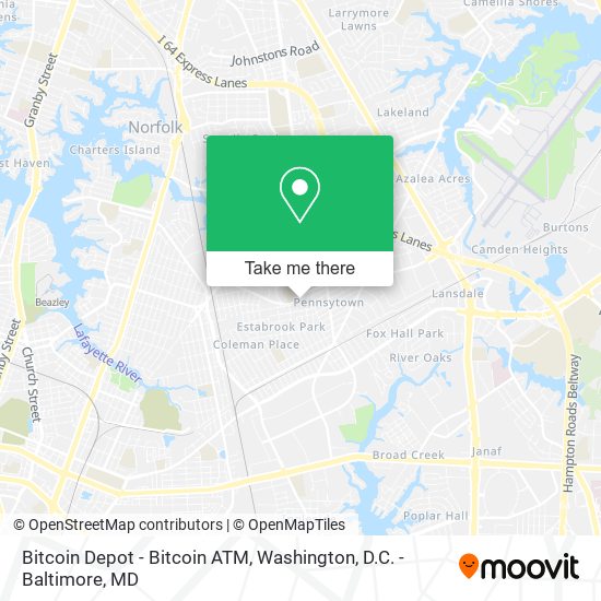 Bitcoin Depot - Bitcoin ATM map