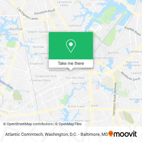 Atlantic Commtech map