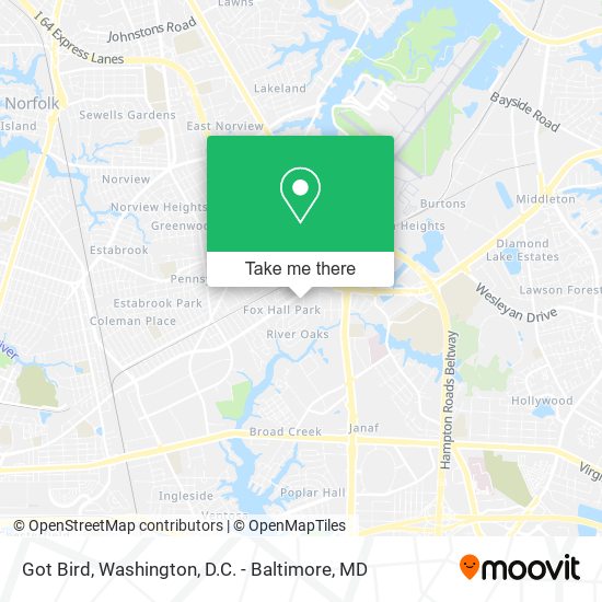 Got Bird map