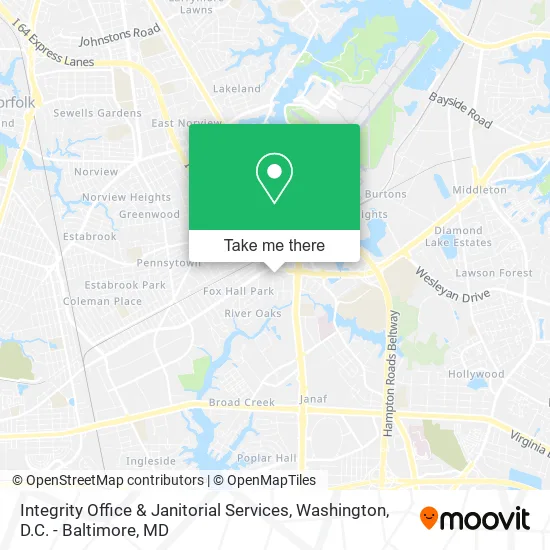 Integrity Office & Janitorial Services map