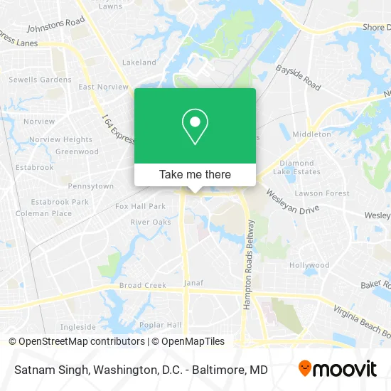 Mapa de Satnam Singh