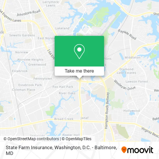 State Farm Insurance map
