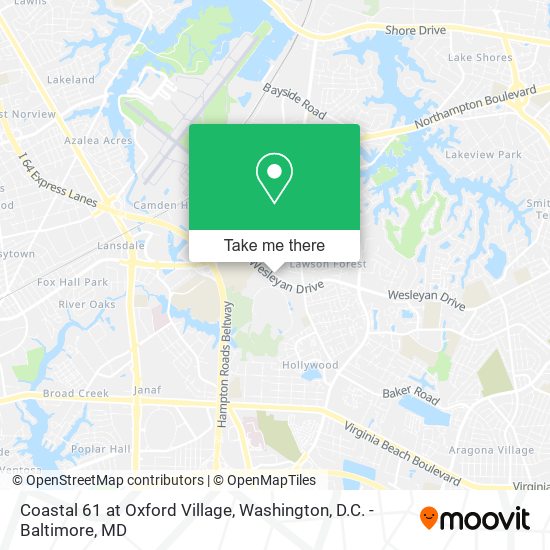 Mapa de Coastal 61 at Oxford Village