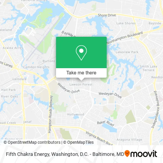 Fifth Chakra Energy map