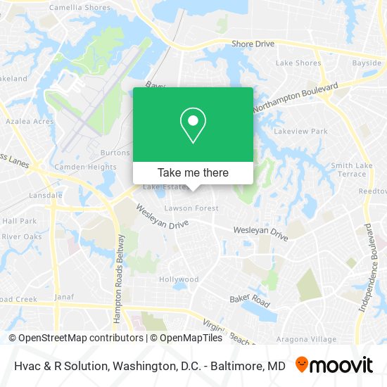 Mapa de Hvac & R Solution