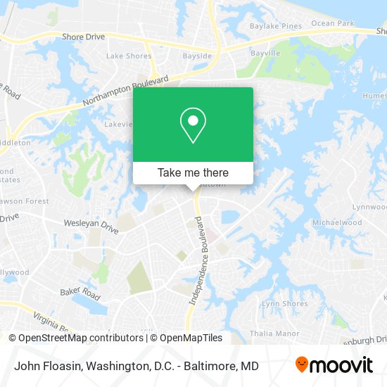 John Floasin map