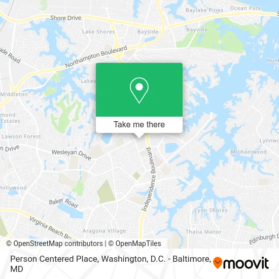 Person Centered Place map