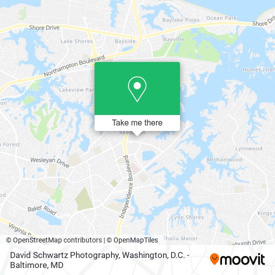 David Schwartz Photography map