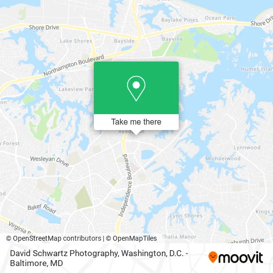 Mapa de David Schwartz Photography